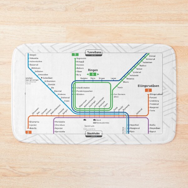 Item preview, Subway - Stockholm designed and sold by aleibanez.