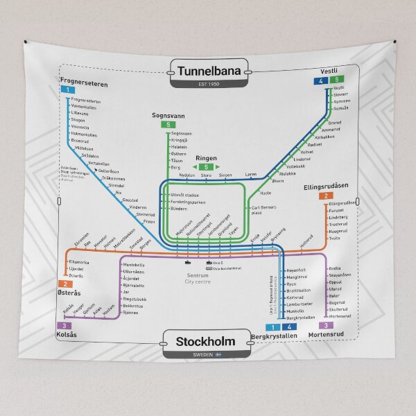 Item preview, Subway - Stockholm designed and sold by aleibanez.