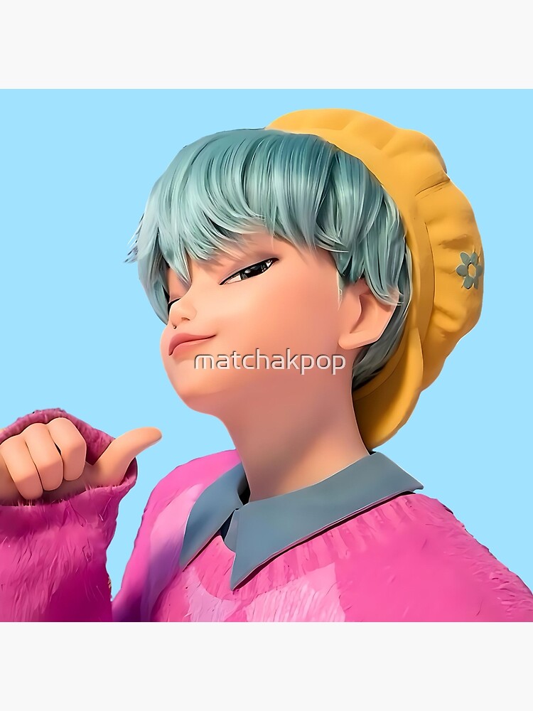 Coussin for Sale avec l'œuvre « BÉBÉ Saja Boys Kpop Chasseurs de