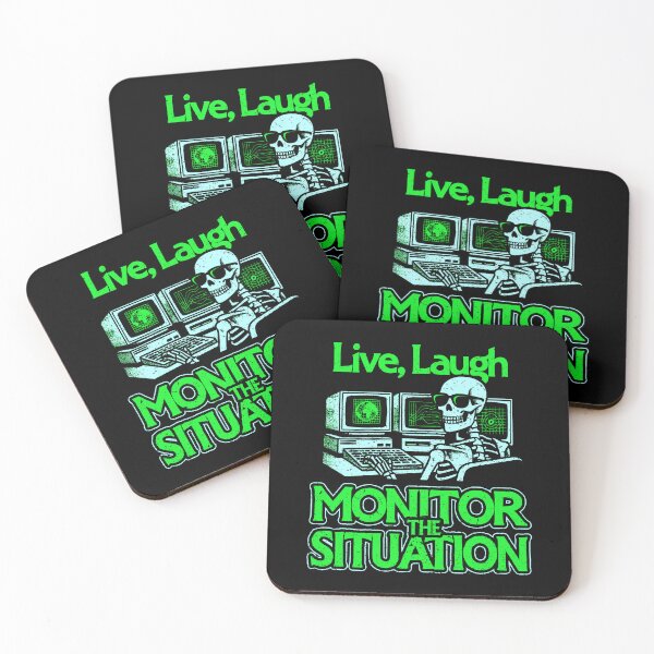 Item preview, Live, Laugh, Monitor The Situation designed and sold by Yipptee Shirts.