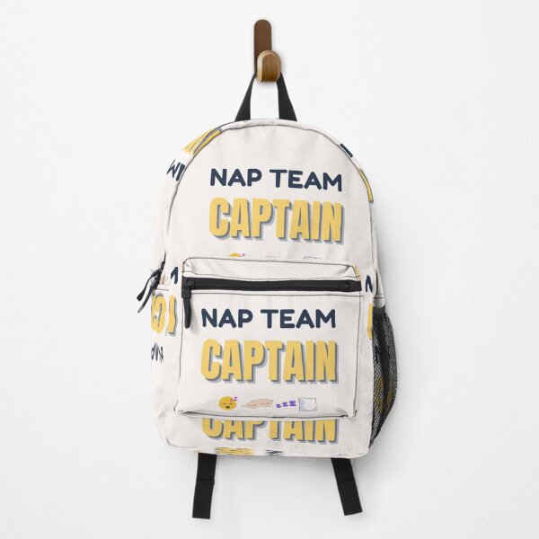 Item preview, Nap Team Captain – Funny Sleep and Lazy Life Quote Design designed and sold by thoratsdesign.