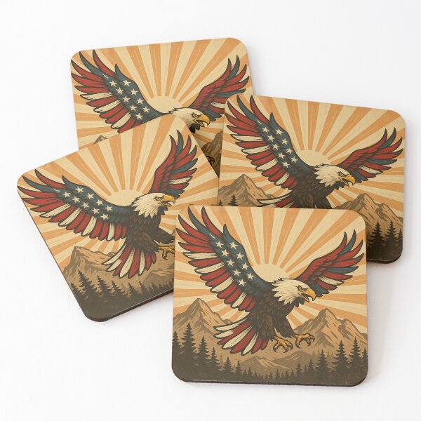 Item preview, T-shirt: Wings of Freedom: The American Bald Eagle in Flight designed and sold by Prezes336.