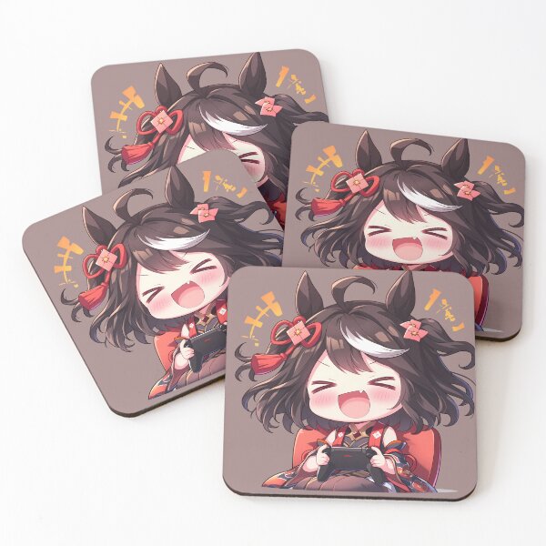 Item preview, Kitasan Black Uma Musume Anime Gaming Controller Chibi Cute designed and sold by earlobejerk.