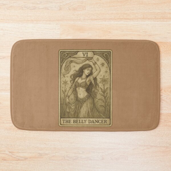 Item preview, The Belly Dancer Tarot Card Design designed and sold by FrictionMaxxing.