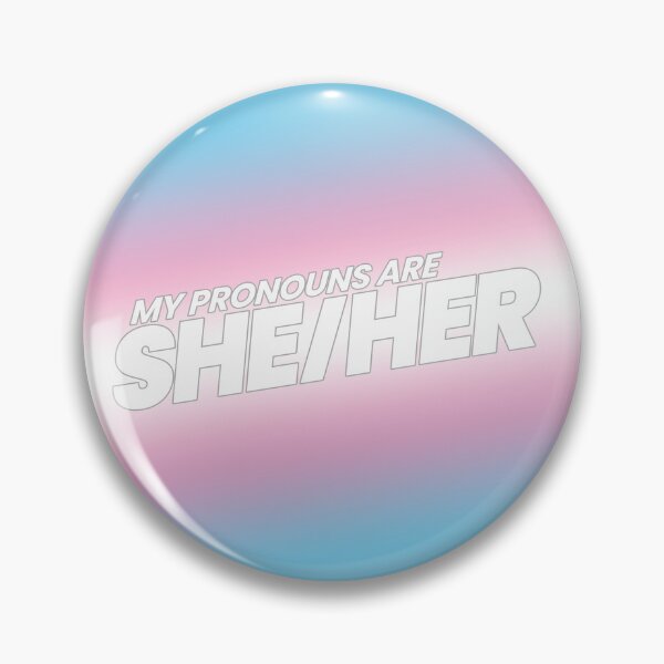 Item preview, She/Her Pronouns designed and sold by loise-anne.