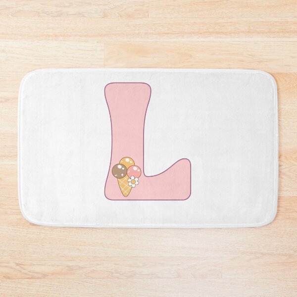 Item preview, Pink groovy letter L designed and sold by Britishdelights.