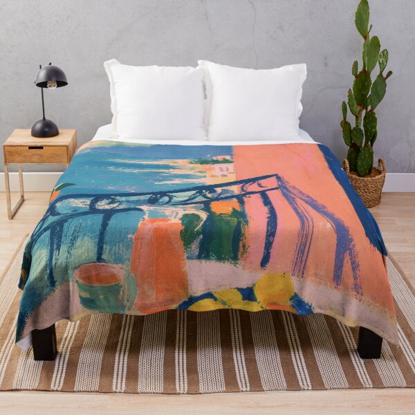 Item preview, Lemon table with sea view in Matisse style designed and sold by ArtHouseNiklas.
