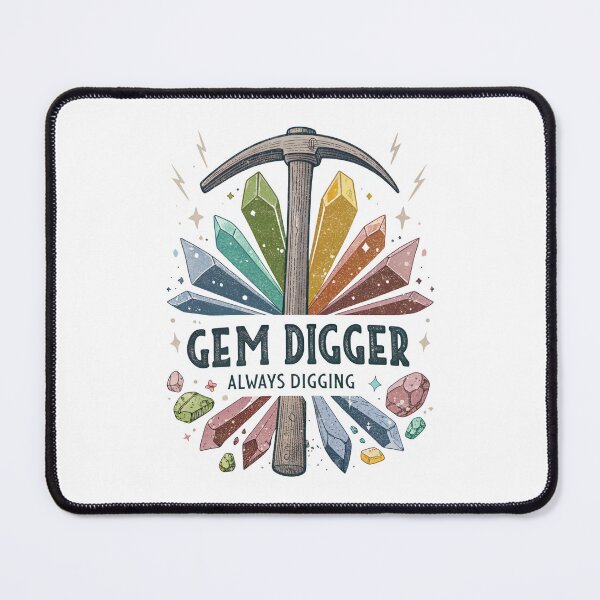Item preview, Gem Digger – Always Digging designed and sold by SignumShop.