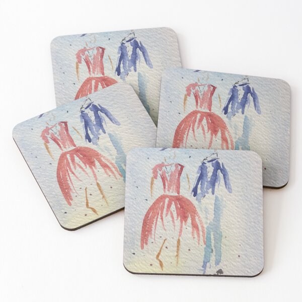 Item preview, Abstract watercolour painting of happy couple. designed and sold by Dwyte2U2.