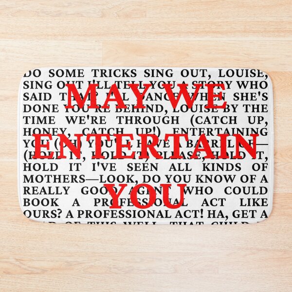 Item preview, Gypsy Lyrics designed and sold by broadwaygirl142.