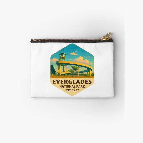 Item preview, Everglades National Park Retro Swamp Wildlife Sticker designed and sold by Ismeal Von.