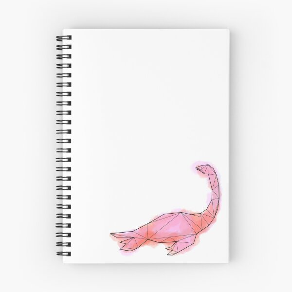 Item preview, Geometric Pink Elasmosaurus Dinosaur designed and sold by kelciparsell.