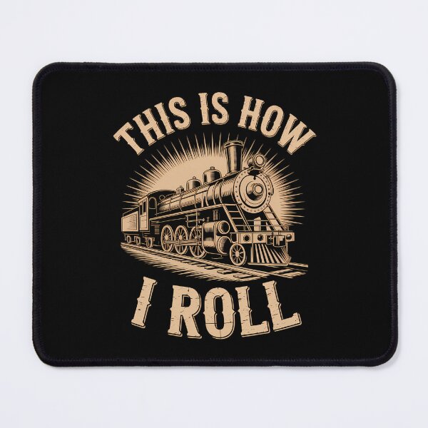 Item preview, Funny Train Railroad Steam Train Lovers designed and sold by tearbytea.