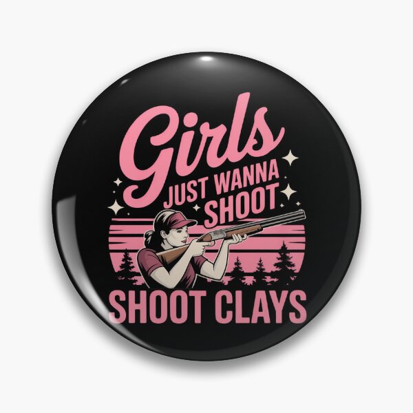 Item preview, Funny Trap Skeet Shooting Girls Just Wanna Shoot Clays designed and sold by tearbytea.