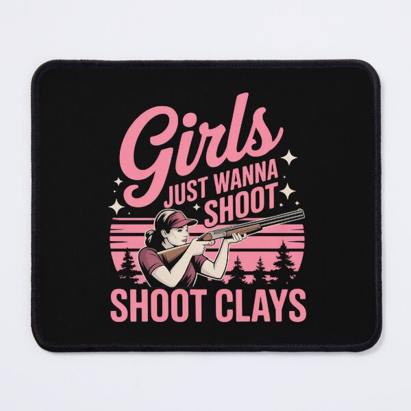 Item preview, Funny Trap Skeet Shooting Girls Just Wanna Shoot Clays designed and sold by tearbytea.