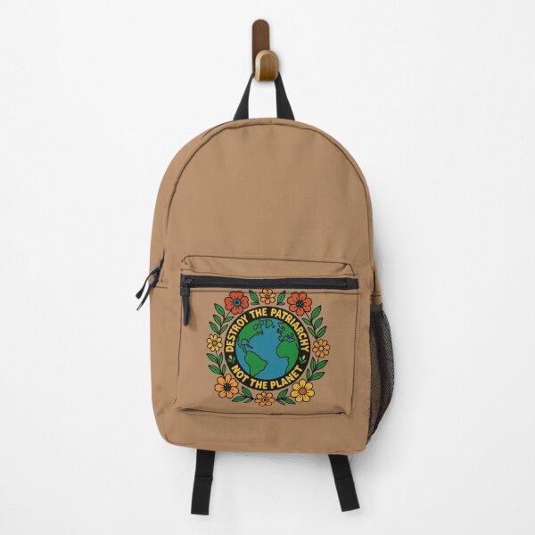 Item preview, Destroy the Patriarchy Not the Planet – Ecofeminist Earth Activism Art designed and sold by FrictionMaxxing.