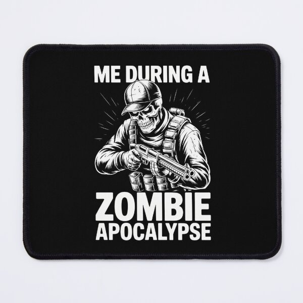 Item preview, Funny Zombie Apocalypse Skeet Trap Sporting Clays designed and sold by tearbytea.