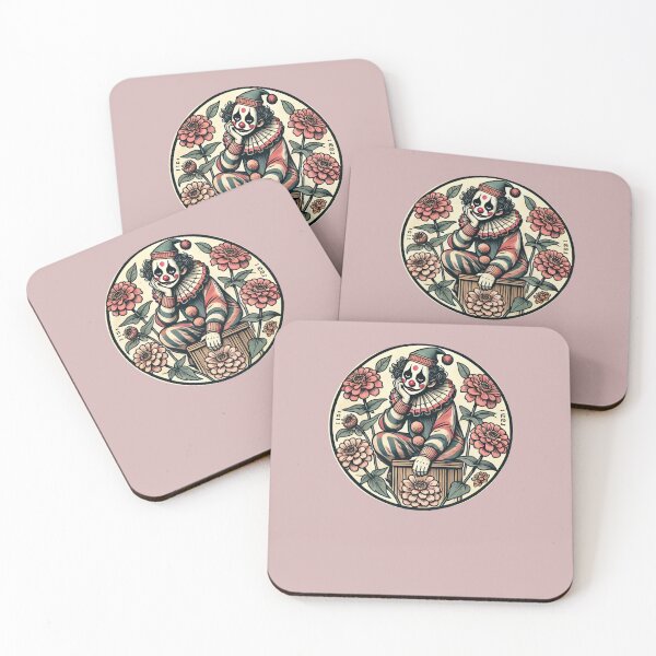 Item preview, Melancholy Clown in Bloom – Sad Pierrot Aesthetic designed and sold by FrictionMaxxing.