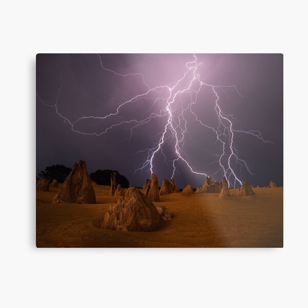 "Let there be light" Metal Print