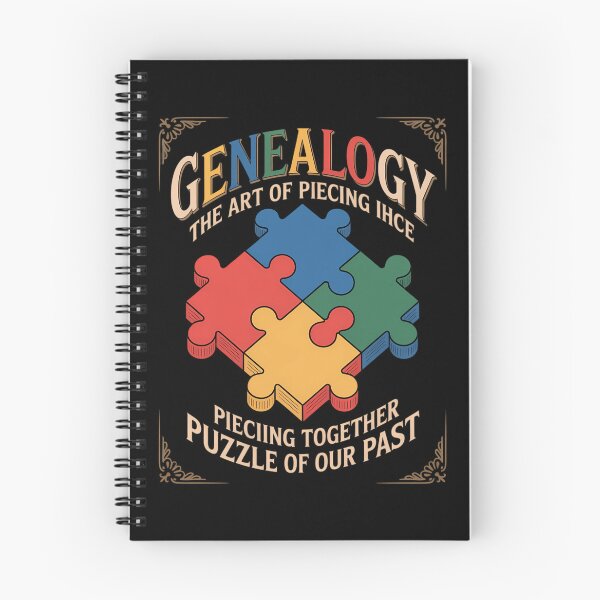 Item preview, Genealogy The Art Of Piecing Together The Puzzle Of Our Past designed and sold by tearbytea.