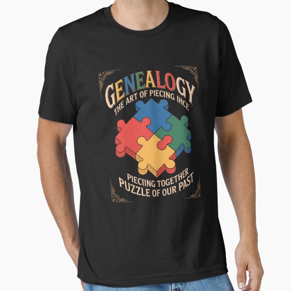 Item preview, Genealogy The Art Of Piecing Together The Puzzle Of Our Past designed and sold by tearbytea.