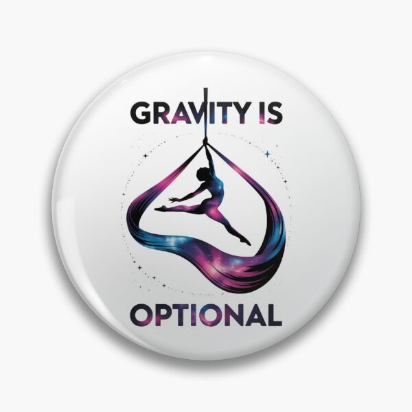 Item preview, Gravity is Optional Aerial Silks Hammock, Aerialist Circus designed and sold by tearbytea.
