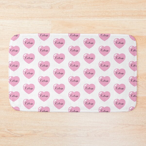 Item preview, Celine Name with Pink Heart  designed and sold by Artbymonika.