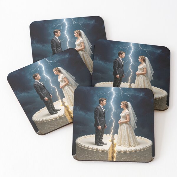 Item preview, Bride and Groom Split Up designed and sold by Maria Dryfhout.