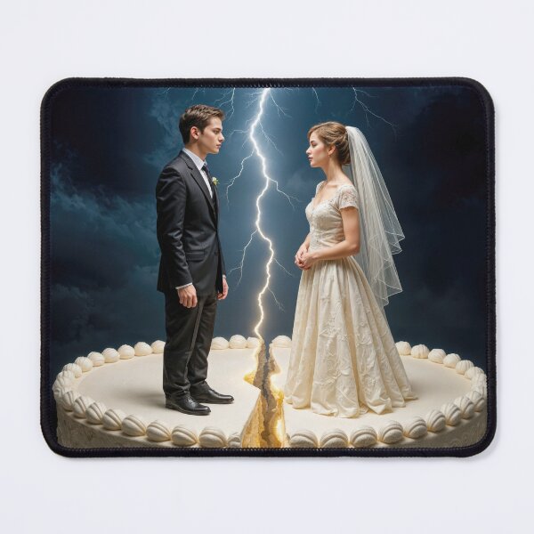Item preview, Bride and Groom Split Up designed and sold by Maria Dryfhout.