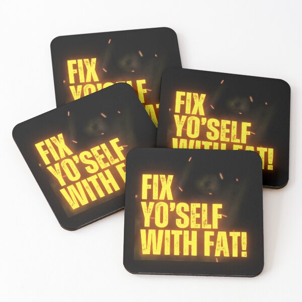Item preview, Fix Yo'Self With Fat! designed and sold by CarnivoreFriend.
