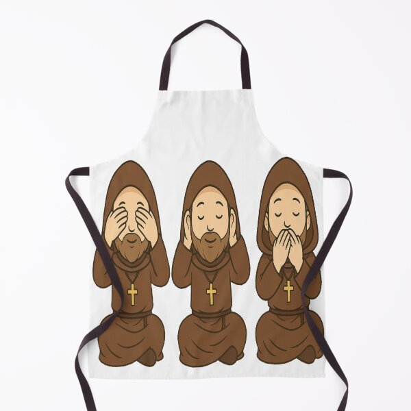 Item preview, Three wise Monks see/hear/speak no evil  designed and sold by JamesDunican.