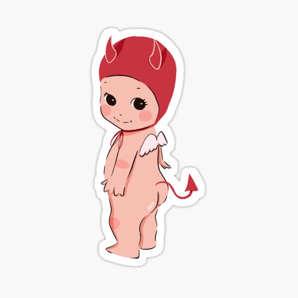 Item preview, Devil Cherub |  Red Devil Angel Trinket | Sonny Angel Inspired  designed and sold by KittyStrand.