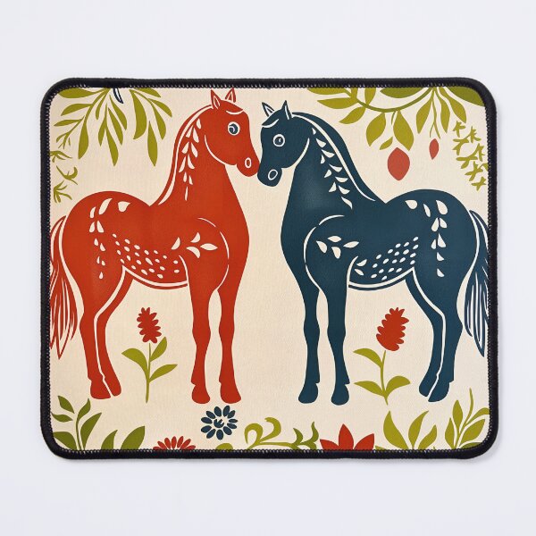 Item preview, Vintage Horses, Floral Horses designed and sold by xiao xuans.