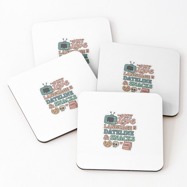 Item preview, My love language is dateline & snacks designed and sold by MessyBunInk.