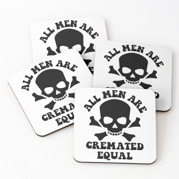 Item preview, All men are cremated equal designed and sold by FloraliteCo.