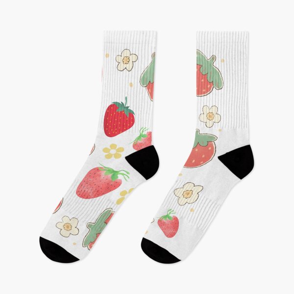 Item preview, strawberry seamless pattern designed and sold by Nimkaew.