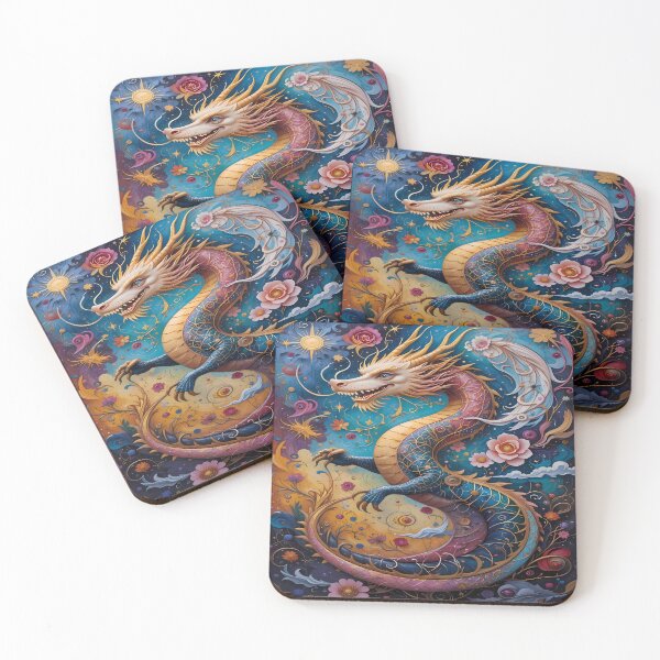 Item preview, Cosmic Dragon – Mystical Artwork designed and sold by PawPrintStyles.