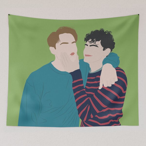 Item preview, Nick and Carlie park pic | heartstopper designed and sold by Pinu92.
