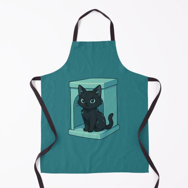 Item preview, Curious Black Kitten In Cat Condo designed and sold by Yuliya Brush.