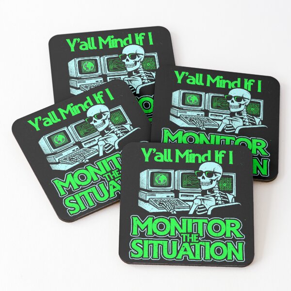 Item preview, Y'all Mind If I Monitor The Situation designed and sold by Yipptee Shirts.