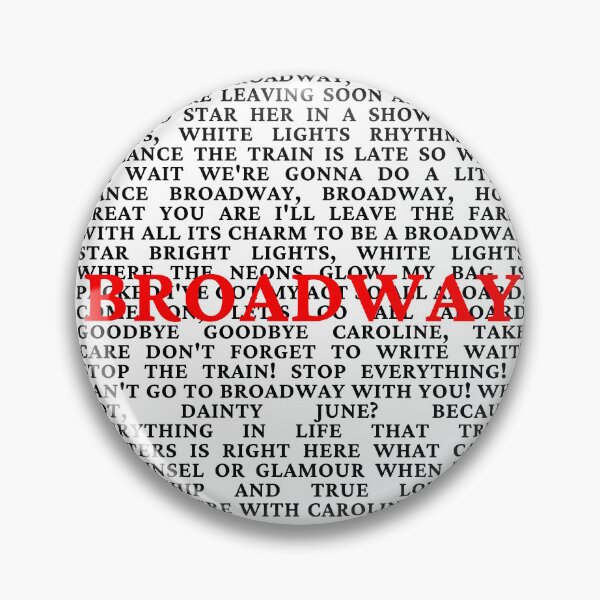 Item preview, Gypsy Lyrics designed and sold by broadwaygirl142.