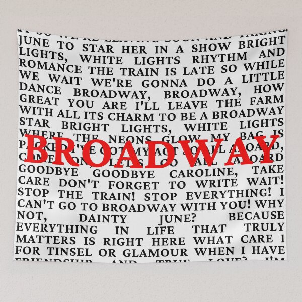 Item preview, Gypsy Lyrics designed and sold by broadwaygirl142.