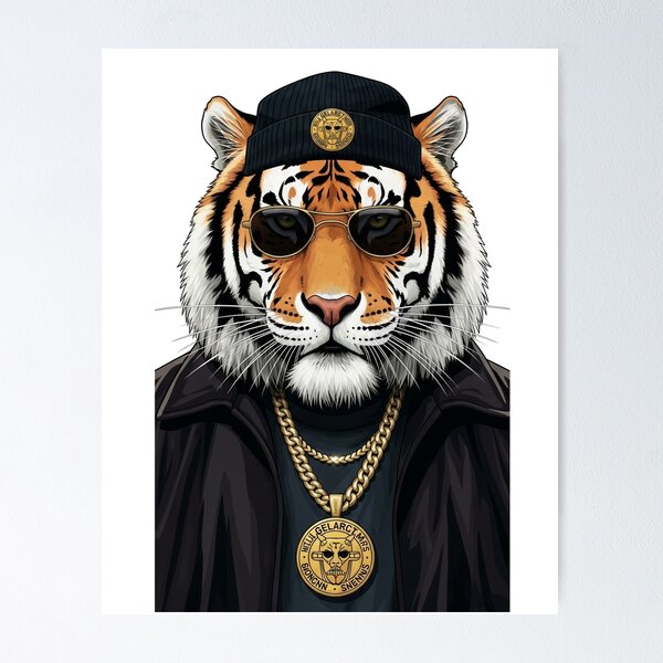 Item preview, Gansta Tiger designed and sold by JavierCepeda.
