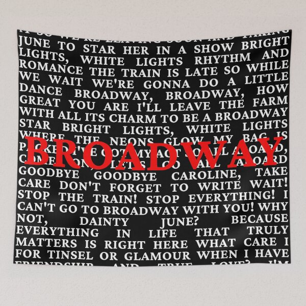 Item preview, Gypsy Lyrics designed and sold by broadwaygirl142.