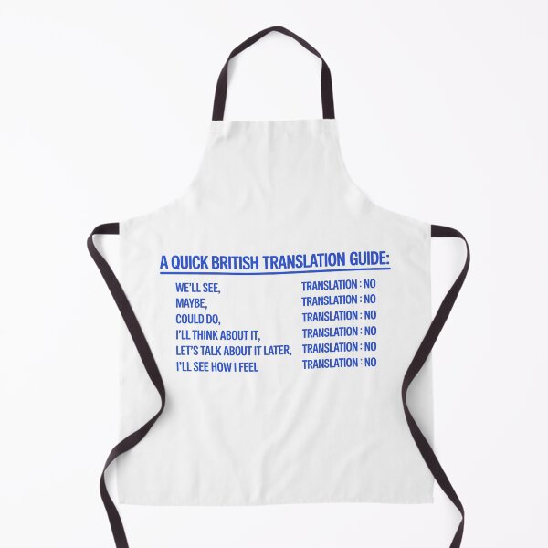 Item preview, British Translation Guide designed and sold by Angry Swan Designs.