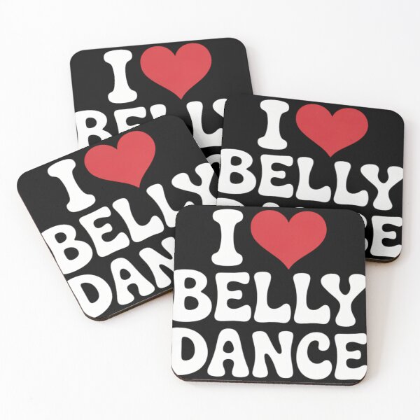 Item preview, I Love Belly Dance I Heart Belly Dance Lover Dancer Dancing designed and sold by waazwee6.