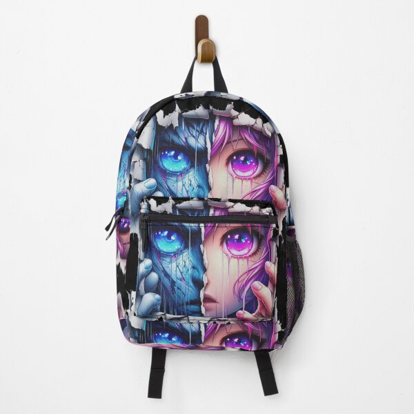 Item preview, Anime demon girl comes through the wall designed and sold by NMB-ART-Design.
