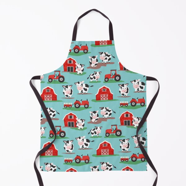 Item preview, Cows Out to Pasture Rustic Red Green Farm Life designed and sold by SamAnnDesigns.