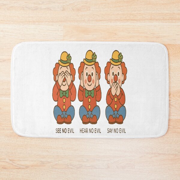 Item preview,  wise Clowns see/ hear/ speak no evil designed and sold by JamesDunican.