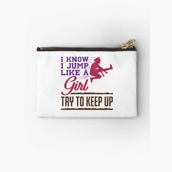Item preview, I Know I Jump Like a Girl Try to Keep Up Long Jumper  designed and sold by jaygo.
